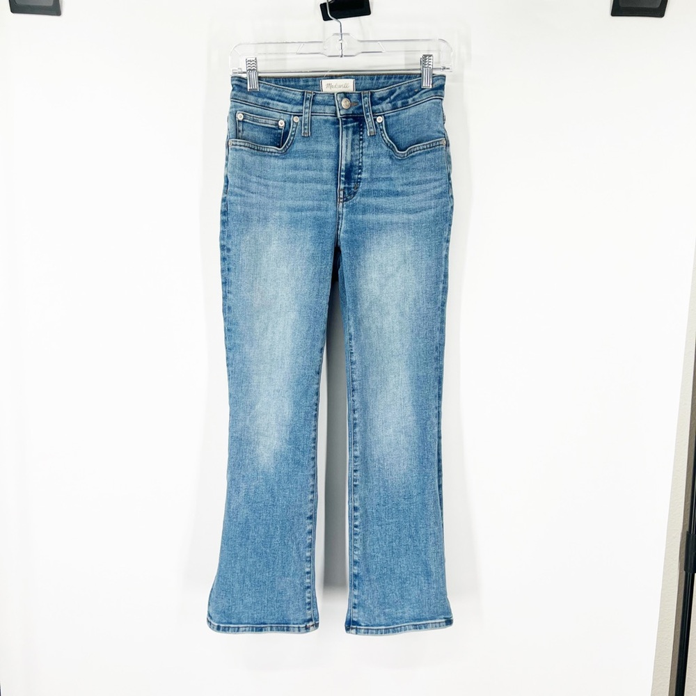 Madewell Mid-Rise Kick Out Jeans in Mather Wash
